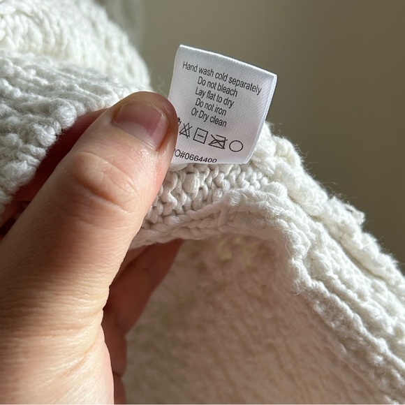 Show Me Your Mumu Callie Cream White Chunky Knit Cardigan XL - Picture 7 of 9